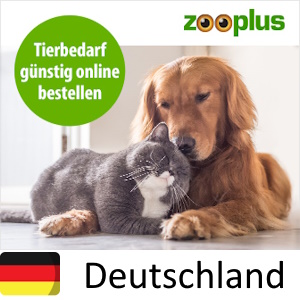 zooplus de mit Schrift